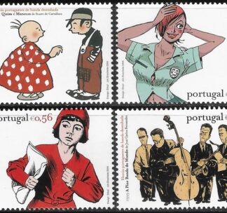 2004  Portugal. SG.3160-3  Comic Strips  set 4 values U/M (MNH)