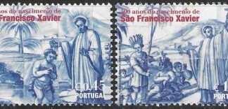 2006  Portugal.  SG.3328-9  500th Anniversary of  Saint Francis Xavier.  set 2 values U/M (MNH)