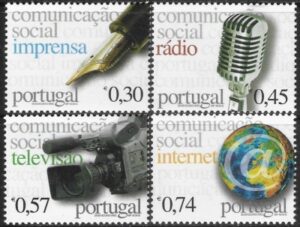 2005 Portugal. SG.3280-3 Communications. set 4 values U/M (MNH)