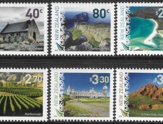 2016  New Zealand SG.3773-8  Landscapes 6th series. set  6 values  U/M (MNH)