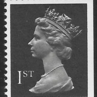 SG.1447 1st phos. brownish black imperf bottom & right    Photo Harrison perf 15x14  gummed U/M (MNH)