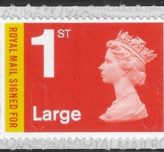 U3050 1st Large orange & yellow RM signed for  M20L  SBP type 2  Walsall  U/M (MNH)