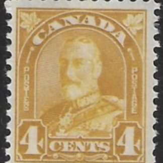 1930  Canada  SG.294   4c yellow-bistre  U/M (MNH)
