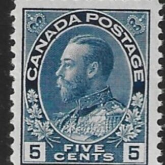 1911  Canada  SG.206  5c indigo  U/M (MNH)