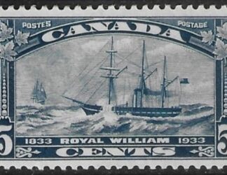 1933 Canada  SG.331  Centenary of First Trans-Atlantic Steamboat Crossing. U/M (MNH)