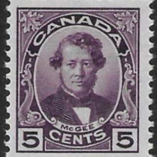 1927  Canada  SG.271  5c violet 'Darcy McGee' U/M (MNH)