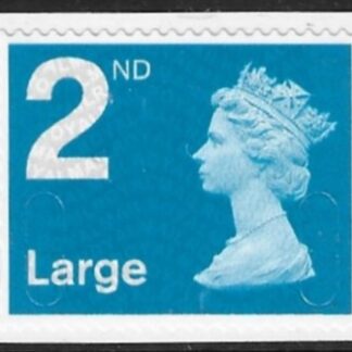 SG.2656  2nd Large 2B  blue self adhesive. (pricing in proportion) Walsall U/M (MNH)