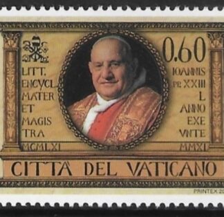 2011 Vatican  SG.1639  50th Anniversary of Mater de Magistra U/M (MNH)