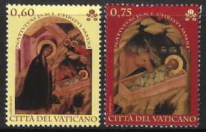 2011 Vatican  SG.1643-4  Christmas set 2 values U/M (MNH)