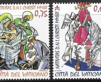 2011 Vatican  SG.1672-3   Christmas set 2 values  U/M (MNH)