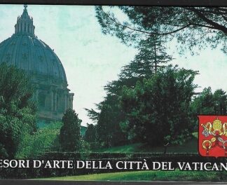 1993 Vatican  SB4  booklet 'treasures' contains 1028a - 1031a (4 panes) U/M (MNH)