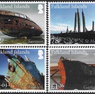 2020 Falkland Islands SG.1446-9 Wrecks Pt. 4  set 4 values U/M (MNH)