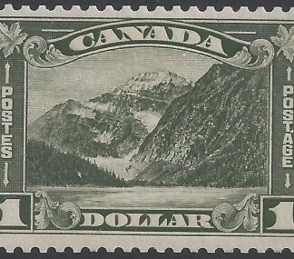 1930 Canada SG.303   $1 Olive green.   'Mount Edith Cavell' - Canadian Rockies - u/m (MNH)