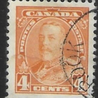 1935  Canada  SG.344  4c yellow  very fine used.