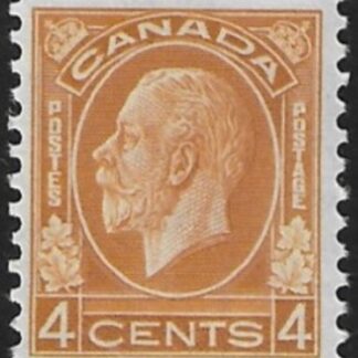 1932 Canada  SG.322 4c yellow brown. U/M (MNH)