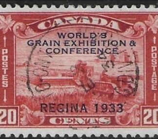 1933 Canada SG.330  20c red 'World Grain Exhibition' fine used (ref B)