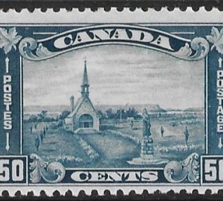 1930 Canada SG.302  50c blue.  mounted mint