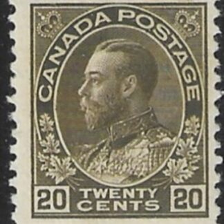 1912 Canada  SG.212    20c olive-green  U/M MNH