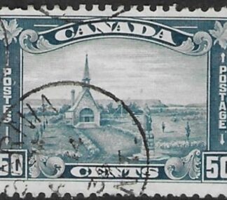 1930 Canada SG.302 50c blue fine used