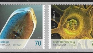 2015  Germany. SG.4018-9 Microworld (1st issue) S/adhesive ex coil  U/M (MNH)