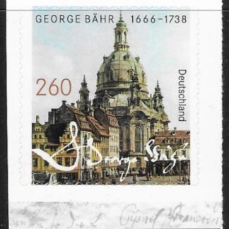 2016  Germany. SG.4043  Dresden Frauenkirche   S/adhesive ex booklet  U/M (MNH)