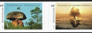 2014  Germany. SG.3916-7  Wild Germany   S/adhesive ex booklet  U/M (MNH)