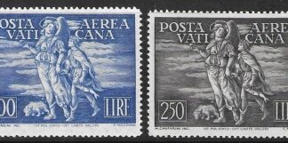 1948 Vatican  SG.137-138  'Raphael & Tobias' set 2 values  mounted mint (Cat. £1000)