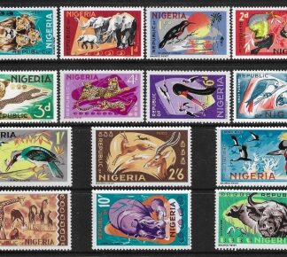 1952 Nigeria  SG.172-85  set 14 values U/M (MNH)