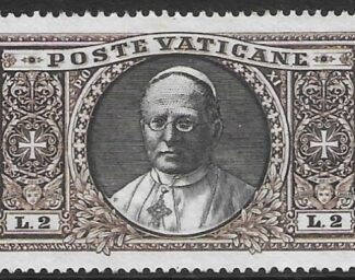 1933 Vatican  SG.30  Pope Pius X1 (2L value) mounted mint.