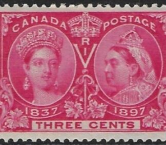 1897  Canada  SG.126  3c carmine  U/M (MNH)