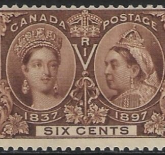 1897  Canada  SG.129  6c brown  U/M (MNH)