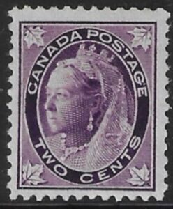 1897  Canada  SG.144  2c violet  U/M (MNH)