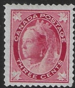 1898 Canada SG.145 3c carmine U/M (MNH)