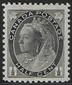 1898 Canada SG.150 ½c black U/M (MNH)