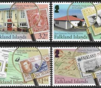 2020 Falkland Islands SG.1455-8 50th Anniversary of the Falkland Islands Philatelic Study Group set 4 values  U/M (MNH)