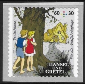 2014 Germany SG.3900 Welfare stamps. Hansel & Gretel ex coil. self adhesive. U/M (MNH)