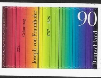 2012 Germany  SG.3776 225th Birth Anniv. Joseph von Fraunhofer. ex booklet U/M (MNH)