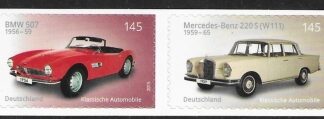 2015 Germany SG.3976-7 Classic Cars.  ex booklet  U/M (MNH)