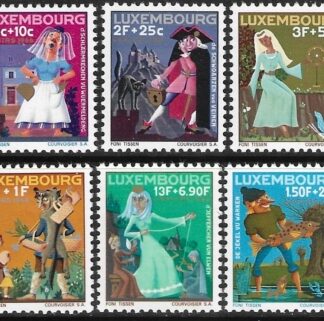 1966 Luxembourg  SG.790-5  National Welfare Fund. set 6 values U/M (MNH)