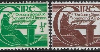 1944  Ireland  SG.133-4 Michael O'Cleary set 2 values U/M (MNH