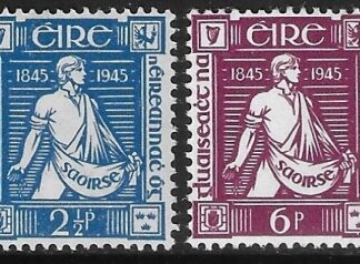 1945  Ireland  SG.136-7  Thomas Davis  set 2 values U/M (MNH)