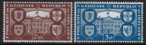 1949  Ireland  SG.146-7  Recognition of Republic  set 2 values U/M (MNH)