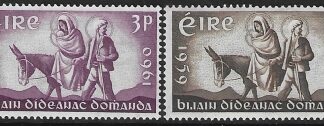 1960  Ireland SG.180-1 World refugee Year set 2 values U/M (MNH)