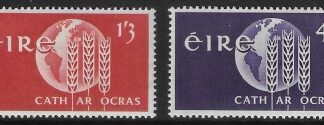 1963 Ireland  SG.193-4  Freedom from Hunger set 2 values U/M (MNH)