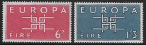 1963 Ireland  SG.195-6 set 2 values  U/M (MNH)