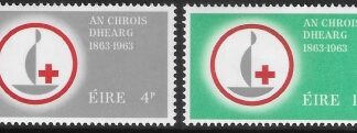 1963 Ireland  SG.197-8  Red Cross set 2 values U/M (MNH)