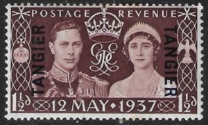 1937 Tangier SG.244 Coronation U/M (MNH)
