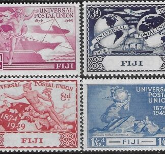 1949 Fiji. SG.272-5  Universal Postal Union set 4 values U/M (MNH)
