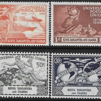 1949 K.U.T. SG.159-62  Universal Postal Union set 4 values U/M (MNH)