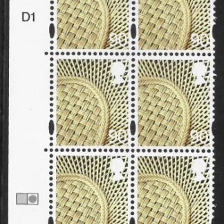 NI130  90p vase 2B    cyld. D1D1D1 phos D1  DeLaRue U/M (MNH)